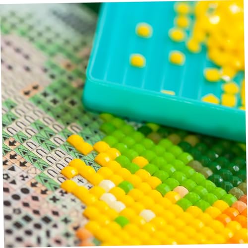 FONDOTIN Quadratische Resin Diamantperlen Farben für DIY Glänzende Langlebige Bastelsteine Zubehör für Bohrmalerei FONDOTIN Quadratische Resin Diamantperlen Farben für DIY Glänzende Langlebige Bastelsteine Zubehör für Bohrmalerei von FONDOTIN