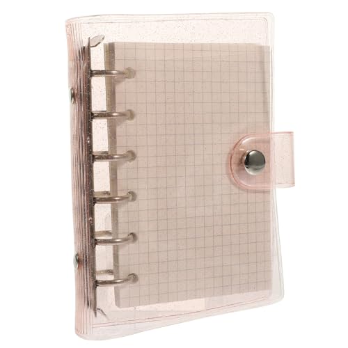 FONDOTIN Ring Binder Notizbuch Wasserdichtes Dekoratives Scrapbook mit Kariertem Notizblock Multifunktionales Handliches Notizbuch für Planung und Tagebuch Schreibset von FONDOTIN