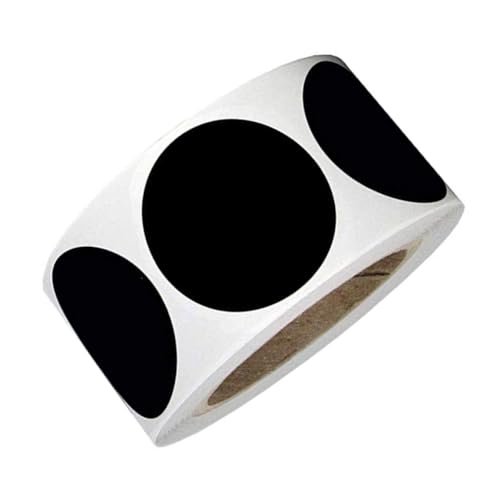 FONDOTIN Runde Schwarze PVC Kreidetafel Etiketten Selbstklebend Wiederbeschreibbar Für Haushalt Büro Küche Beschriften Und Organisieren Langlebig Einfach Abziehbar FONDOTIN Runde Schwarze PVC Kreidetafel Etiketten Selbstklebend Wiederbeschreibbar Für Haushalt Büro Küche Beschriften Und Organisieren Langlebig Einfach Abziehbar von FONDOTIN