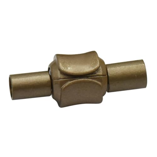 FONDOTIN Schmuckverschluss für Armbänder und Halsketten Glänzend Langlebig DIY Bastelverschluss mit Einzigartigem Design Passend für Lederbänder und Schmuckherstellung Dekorativ und Robust FONDOTIN Schmuckverschluss für Armbänder und Halsketten Glänzend Langlebig DIY Bastelverschluss mit Einzigartigem Design Passend für Lederbänder und Schmuckherstellung Dekorativ und Robust von FONDOTIN