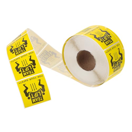 FONDOTIN Schwerlast Warnaufkleber Hochklebend Rollenetiketten für Verpackung Sicherheitsmarkierung FONDOTIN Schwerlast Warnaufkleber Hochklebend Rollenetiketten für Verpackung Sicherheitsmarkierung von FONDOTIN