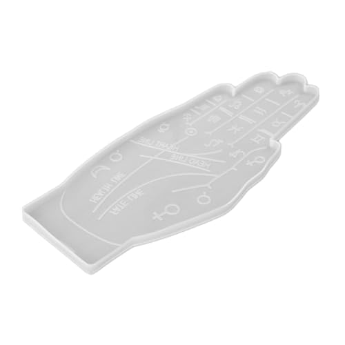 FONDOTIN Silikon Gießform für Untersetzer mit Palmistry handdesign DIY Resin Coaster Mold für Getränke Tablett Basteln Inkl Geeignet für Dekorative Aufbewahrung und Personalisierte Cup FONDOTIN Silikon Gießform für Untersetzer mit Palmistry handdesign DIY Resin Coaster Mold für Getränke Tablett Basteln Inkl Geeignet für Dekorative Aufbewahrung und Personalisierte Cup von FONDOTIN