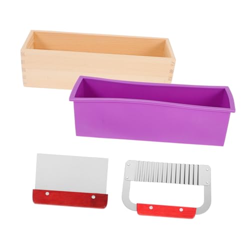 FONDOTIN Silikon Seifenformen Teilig Flexibel Rechteckig Langlebig Antihaft für Handgemachte Seifenherstellung DIY Geschenkideen Geeignet von FONDOTIN