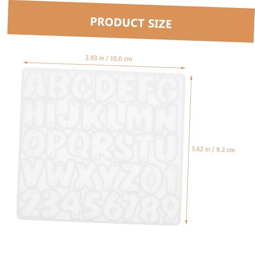 FONDOTIN Silikonform Buchstaben Zahlen Schmuckherstellung Epoxidharz Form für Ohrringe Anhänger DIY Silikon Gussform Leicht Langlebig Kreativ für Handgemachte Schmuckstücke FONDOTIN Silikonform Buchstaben Zahlen Schmuckherstellung Epoxidharz Form für Ohrringe Anhänger DIY Silikon Gussform Leicht Langlebig Kreativ für Handgemachte Schmuckstücke von FONDOTIN