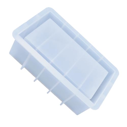 FONDOTIN Silikonform DIY Aufbewahrungsbox Form für Epoxidharz Rechteckige Domino Box Silikon Mould Leicht zu Reinigen für Kreative Aufbewahrung und Geschenkideen von FONDOTIN