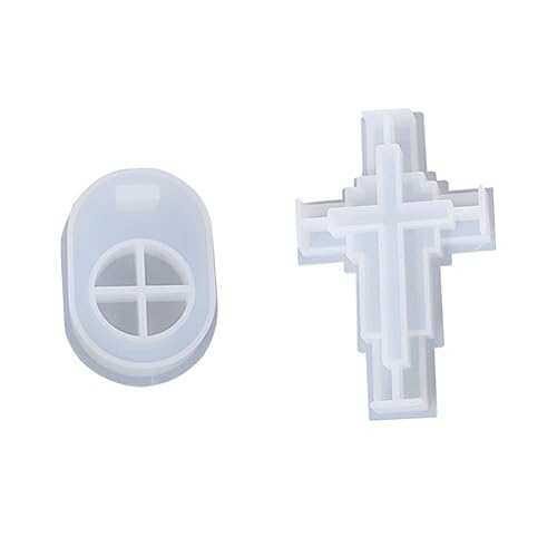 FONDOTIN Silikonform Kreuzkerzen Gießform DIY Kerzenhalter Silikon Kerzenform Hohe Flexibilität Transparente Oberfläche Kompakte Für Basteln Und Dekoration FONDOTIN Silikonform Kreuzkerzen Gießform DIY Kerzenhalter Silikon Kerzenform Hohe Flexibilität Transparente Oberfläche Kompakte Für Basteln Und Dekoration von FONDOTIN