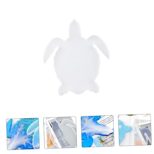 FONDOTIN Silikonform Schildkröten Untersetzer Gießform für Epoxidharz DIY Kristallharz Basteln Flexibel Langlebig Leicht zu Reinigen für Kreative Handarbeiten von FONDOTIN