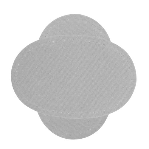 FONDOTIN Sporteckflicken aus Grauem Veloursstoff Ovaler Ellbogen und Knieschutz Selbstklebend Aufbügeln Geeignet Reparaturpatches für Kleidung Vielseitig Einsetzbar für DIY Nähprojekte und FONDOTIN Sporteckflicken aus Grauem Veloursstoff Ovaler Ellbogen und Knieschutz Selbstklebend Aufbügeln Geeignet Reparaturpatches für Kleidung Vielseitig Einsetzbar für DIY Nähprojekte und von FONDOTIN