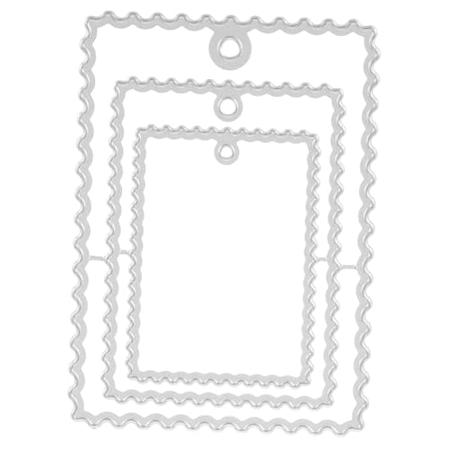 FONDOTIN Stempel Basteln Stanzform Selbstgemacht Metall Stanzen für Kartenherstellung Kohlenstoffstahl Robust für Scrapbooking und Dekoration FONDOTIN Stempel Basteln Stanzform Selbstgemacht Metall Stanzen für Kartenherstellung Kohlenstoffstahl Robust für Scrapbooking und Dekoration von FONDOTIN