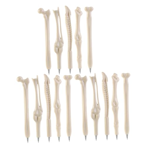 FONDOTIN Teiliges Kugelschreiber Kreative Knochenform Halloween Motiv Blaue Tinte Lustige Party Stifte für Schüler als Schreib und Geschenkartikel FONDOTIN Teiliges Kugelschreiber Kreative Knochenform Halloween Motiv Blaue Tinte Lustige Party Stifte für Schüler als Schreib und Geschenkartikel von FONDOTIN