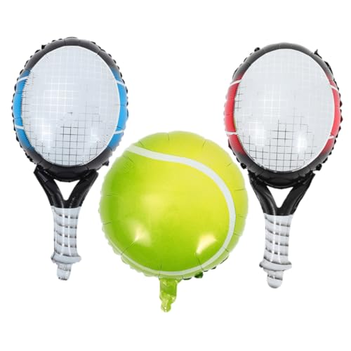 FONDOTIN Teiliges Tennis Party Deko Set mit Tennisball Blau Roten Tennisracket Folienballons Langlebig Einfach Aufzublasen Vielseitig Hängbar für Sportliche Geburtstagsfeiern FONDOTIN Teiliges Tennis Party Deko Set mit Tennisball Blau Roten Tennisracket Folienballons Langlebig Einfach Aufzublasen Vielseitig Hängbar für Sportliche Geburtstagsfeiern von FONDOTIN