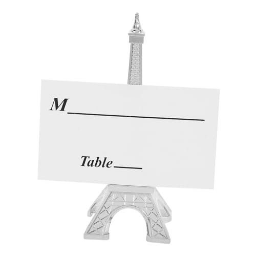FONDOTIN Tischkartenhalter Eiffelturm Design Vielseitig für Tischnummern Fotos Notizen Memo Kartenhalter für Restaurant Hochzeit Party Dekoration FONDOTIN Tischkartenhalter Eiffelturm Design Vielseitig für Tischnummern Fotos Notizen Memo Kartenhalter für Restaurant Hochzeit Party Dekoration von FONDOTIN
