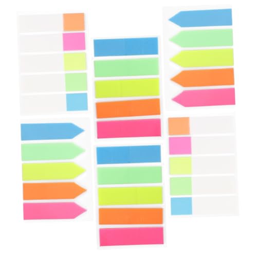 FONDOTIN Transparente Pet Haftnotizen Lesezeichen Praktische Wiederverwendbare Markierungsstreifen Farbig Selbstklebend Handschriftlich Beschreibbar Vielseitig für Lernen und Lesen FONDOTIN Transparente Pet Haftnotizen Lesezeichen Praktische Wiederverwendbare Markierungsstreifen Farbig Selbstklebend Handschriftlich Beschreibbar Vielseitig für Lernen und Lesen von FONDOTIN