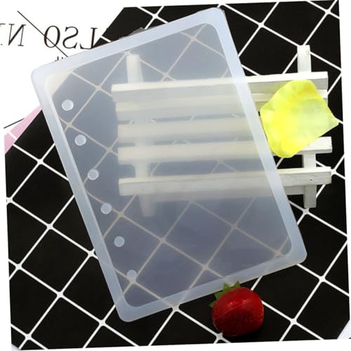 FONDOTIN Transparente Silikonform Notebook Hülle Flexible und Langlebige Gießform für DIY Epoxidharz Notizbuch Cover Wiederverwendbare Kreative Casting Form für Bastelarbeiten FONDOTIN Transparente Silikonform Notebook Hülle Flexible und Langlebige Gießform für DIY Epoxidharz Notizbuch Cover Wiederverwendbare Kreative Casting Form für Bastelarbeiten von FONDOTIN