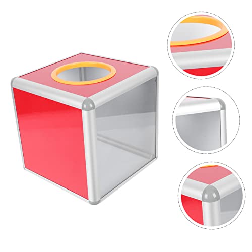 FONDOTIN Transparente Spendenbox Multifunktionale Wahlurne aus Robustem Material Sichere Losbox für Tombolas Spendensammlung und Veranstaltungen Langlebig und Vielseitig Einsetzbar FONDOTIN Transparente Spendenbox Multifunktionale Wahlurne aus Robustem Material Sichere Losbox für Tombolas Spendensammlung und Veranstaltungen Langlebig und Vielseitig Einsetzbar von FONDOTIN