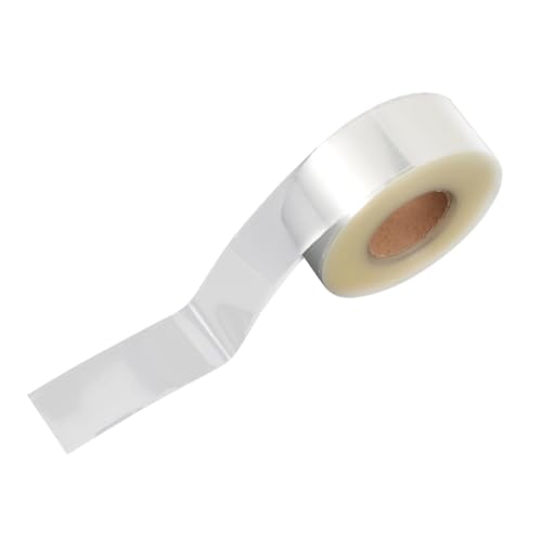 FONDOTIN Transparente Wasserdichte Etikettenschutzfolie Selbstklebend PVC Barcode Schutz Kratzfest für Bibliotheksbücher Schützt vor Verschmutzung und Abnutzung von FONDOTIN