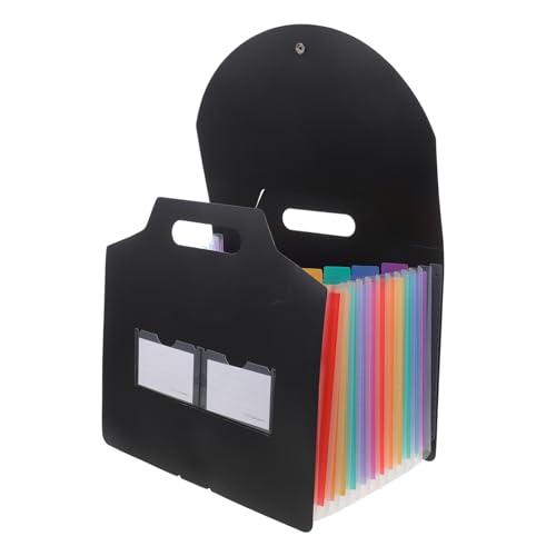 FONDOTIN Transparenter Aktenordner mit Accordion design Handlicher Dokumentenhalter aus Robustem PP Tragbarer und Wiederverwendbarer Organizer für Büro Schule und Zuhause FONDOTIN Transparenter Aktenordner mit Accordion design Handlicher Dokumentenhalter aus Robustem PP Tragbarer und Wiederverwendbarer Organizer für Büro Schule und Zuhause von FONDOTIN