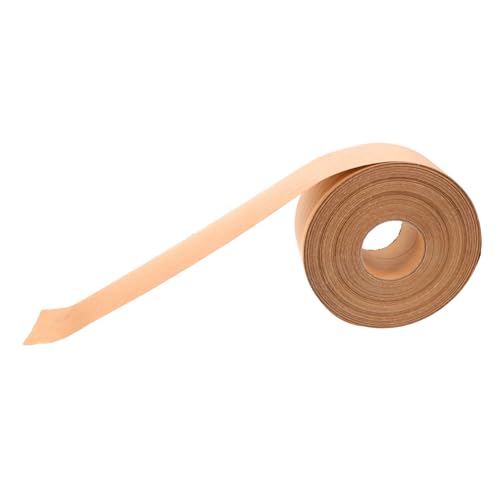 FONDOTIN Umweltfreundliches Hochviskoses Kraftpapier Klebeband Selbstklebendes Beschreibbares Verpackungsband für Kartonversiegelung und Nachhaltige Paketverpackung von FONDOTIN