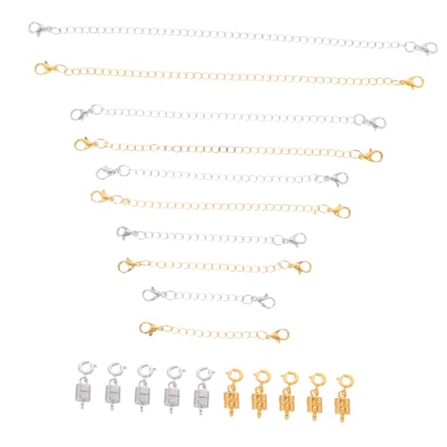 FONDOTIN Verstellbarer Magnetverschluss und Kleiner Hummerverschluss für Schmuckdesign Diy Armbandverbindungen Teiliges Set FONDOTIN Verstellbarer Magnetverschluss und Kleiner Hummerverschluss für Schmuckdesign Diy Armbandverbindungen Teiliges Set von FONDOTIN