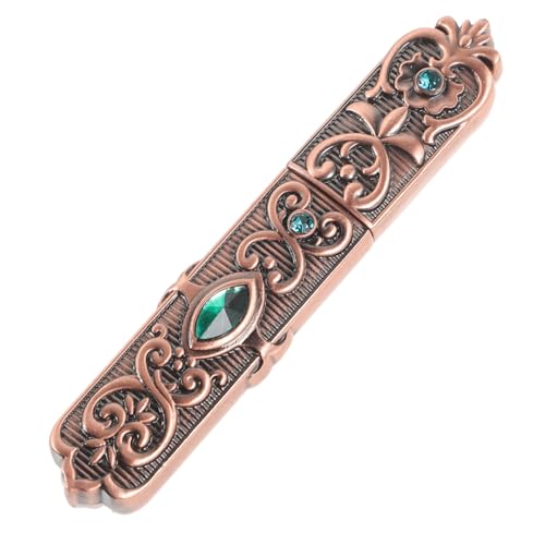 FONDOTIN Vintage Nadelbox aus Zinklegierung Robuster Nadelspeicher für Sticknadeln DIY Nähzubehör Organizer Eleganter Nadelhalter für Handarbeiten Geschenk für Strick Stickfreunde von FONDOTIN