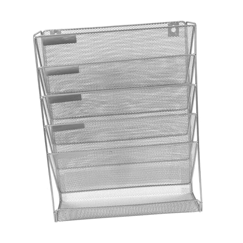 FONDOTIN Wandhängender Büro Organizer aus Hochwertigem Metall Lagiger Aktenhalter für Dokumentenablage Platzsparender Wandordner für Büro Zuhause und Studium Kratzfreie Oberfläche Langlebig FONDOTIN Wandhängender Büro Organizer aus Hochwertigem Metall Lagiger Aktenhalter für Dokumentenablage Platzsparender Wandordner für Büro Zuhause und Studium Kratzfreie Oberfläche Langlebig von FONDOTIN