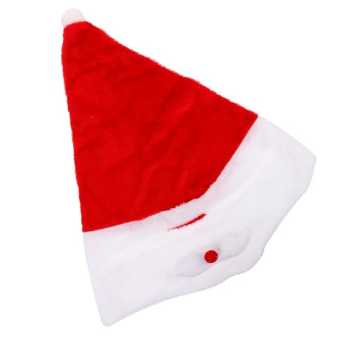 FONDOTIN Weihnachtlicher Motorradhelmüberzug Santa Claus Helmdeko Waschbar Wiederverwendbar Leicht Festliches Design für Sichere und Stilvolle Fahrten zur Weihnachtszeit von FONDOTIN