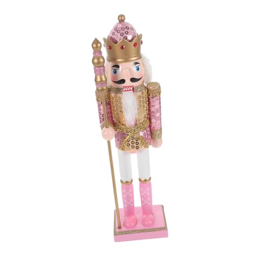 FONDOTIN Weihnachtsdeko Figur mit Krone Holzfigur Weihnachtsfigur für Wohnzimmer Partydeko Festliche Tischdekoration FONDOTIN Weihnachtsdeko Figur mit Krone Holzfigur Weihnachtsfigur für Wohnzimmer Partydeko Festliche Tischdekoration von FONDOTIN