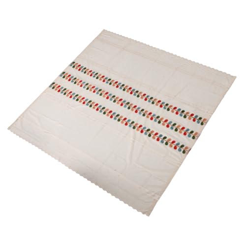 FONDOTIN Weihnachtstischdecke Tischdecke für Weihnachten Esstisch Thanksgiving-Tischdecke Tischdecke Weihnachten Weihnachtstischläufer Couchtisch Matte Dekoration für Couchtisch Polyester von FONDOTIN
