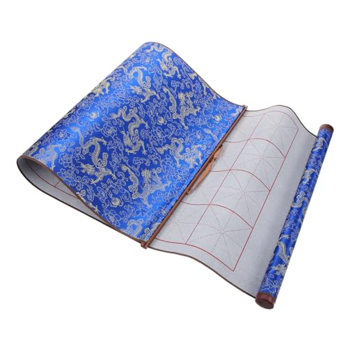 FONDOTIN Wiederverwendbare Kalligraphie Übungsmatte aus Brokatstoff Dickes Wasser Schreibstoff für Chinesische Pinselkunst Anfänger und Zuhause Langlebiges Kalligraphie Zubehör FONDOTIN Wiederverwendbare Kalligraphie Übungsmatte aus Brokatstoff Dickes Wasser Schreibstoff für Chinesische Pinselkunst Anfänger und Zuhause Langlebiges Kalligraphie Zubehör von FONDOTIN