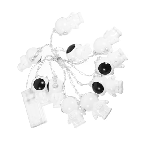 FONDOTIN -astronauten-lichterkette -lampe Lichterkette Für Jungen- Und Mädchenzimmer Heimdekoration Batteriebetriebene Nachtlampe von FONDOTIN