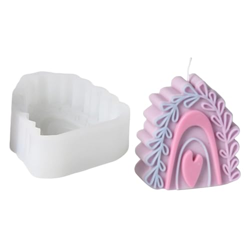 Kerzenformen Silikon Kerzen Formen 3D Silikonformen Frühling Sommer Kerzenform Silikon Handgemachte Kerzenformen Zum Gießen Kerzengießformen Silikonform DIY Giessform Kerzen Deko (A) von FONDUO