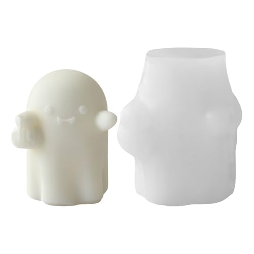 Kürbis Deko Silikonform Für Halloween Silikonformen Giessformen Kerzenhalter Halloween Giessformen Silikon Pumpkin Geister Kerzenformen zum Gießen DIY Silikon Gießform Für Thanksgiving Herbst (Geist) Kürbis Deko Silikonform Für Halloween Silikonformen Giessformen Kerzenhalter Halloween Giessformen Silikon Pumpkin Geister Kerzenformen zum Gießen DIY Silikon Gießform Für Thanksgiving Herbst (Geist) von FONDUO