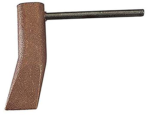 GCE Kupferstück Hammerform mit Eisenstift gerade fürPropan-Handgriff 250g von FORMAT