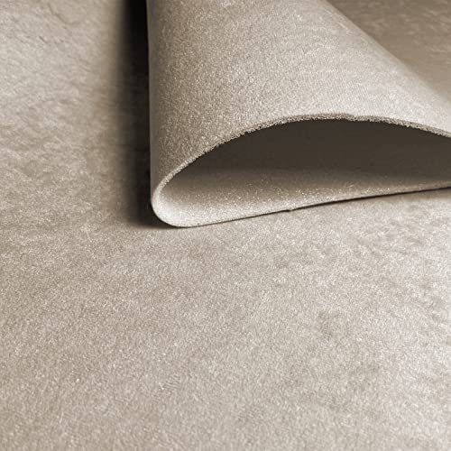 FORTISPOLSTER Himmelstoff Autostoff Polsterstoff Bezugsstoff kaschiert Farbe: Beige SAM566 von FORTISPOLSTER