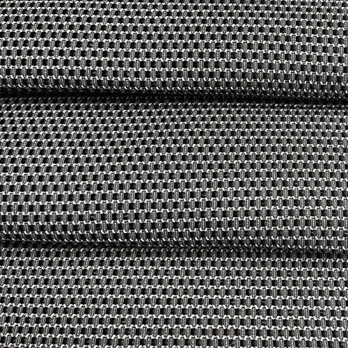 Himmelstoff Autostoff Polsterstoff Bezugsstoff kaschiert Farbe: Schwarz Muster SAM574 von FORTISPOLSTER