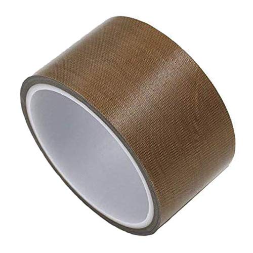 FORTSPANG Teflon-Klebeband für Vakuumiermaschine, Hochtemperatur-Klebeband, PTFE-Klebeban, passend für FoodSaver, Seal A Meal, Weston, Selbstklebend, 50mm x 10m FORTSPANG Teflon-Klebeband für Vakuumiermaschine, Hochtemperatur-Klebeband, PTFE-Klebeban, passend für FoodSaver, Seal A Meal, Weston, Selbstklebend, 50mm x 10m von FORTSPANG