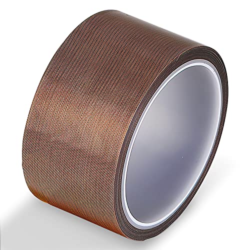 FORTSPANG Teflon-Klebeband für Vakuumiermaschine, Hochtemperatur-Klebeband, PTFE-Klebeban, passend für FoodSaver, Seal A Meal, Weston, Selbstklebend (60mm*10m) FORTSPANG Teflon-Klebeband für Vakuumiermaschine, Hochtemperatur-Klebeband, PTFE-Klebeban, passend für FoodSaver, Seal A Meal, Weston, Selbstklebend (60mm*10m) von FORTSPANG
