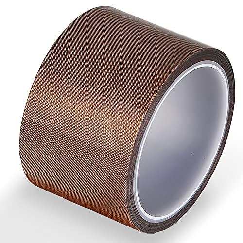 FORTSPANG Teflon-Klebeband für Vakuumiermaschine, Hochtemperatur-Klebeband, PTFE-Klebeban, passend für FoodSaver, Seal A Meal, Weston, Selbstklebend (70mm*10m) FORTSPANG Teflon-Klebeband für Vakuumiermaschine, Hochtemperatur-Klebeband, PTFE-Klebeban, passend für FoodSaver, Seal A Meal, Weston, Selbstklebend (70mm*10m) von FORTSPANG