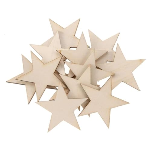 Holzscheiben, Ornamente, 3 x 3 x 0,2 cm, unlackiert, Naturholzscheiben, Holzausschnitt, Fliesen, Basteln, Malerei, Hochzeit und Heimdekoration, 50 Stück Holzscheiben, Ornamente, 3 x 3 x 0,2 cm, unlackiert, Naturholzscheiben, Holzausschnitt, Fliesen, Basteln, Malerei, Hochzeit und Heimdekoration, 50 Stück von FOSANGNANTU