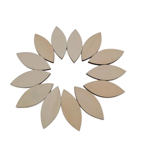 Holzscheiben, Ornamente, unlackiertes Holz, ovaler Ausschnitt, natürlich, rustikal, Ellipsenscheiben, Verzierung, Geschenkanhänger, Stücke für Kunst, 4 cm, 50 Stück Holzscheiben, Ornamente, unlackiertes Holz, ovaler Ausschnitt, natürlich, rustikal, Ellipsenscheiben, Verzierung, Geschenkanhänger, Stücke für Kunst, 4 cm, 50 Stück von FOSANGNANTU