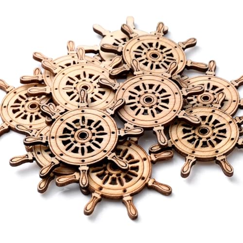 Holzscheiben zum Basteln, 50 Stück, natürliche Holzblätter, Handarbeit für Holzscheiben, Ornamente, Heimdekoration, Werkzeuge, Handwerk, Stil W Holzscheiben zum Basteln, 50 Stück, natürliche Holzblätter, Handarbeit für Holzscheiben, Ornamente, Heimdekoration, Werkzeuge, Handwerk, Stil W von FOSANGNANTU