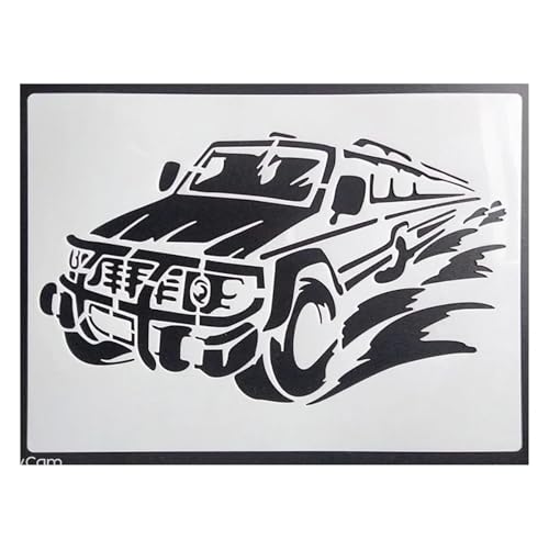 Schablonen zum Basteln, 21 x 29 cm, Blitzschablone zum Malen auf Holz, Wand, Tür, Leinwand, Heimdekoration, Stil 10 Schablonen zum Basteln, 21 x 29 cm, Blitzschablone zum Malen auf Holz, Wand, Tür, Leinwand, Heimdekoration, Stil 10 von FOSANGNANTU