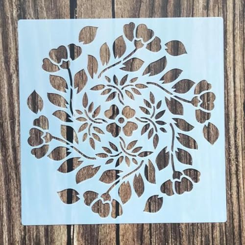 Schablonen zum Basteln, 5 x 15 cm, Blumenschablone zum Malen auf Holz, Wand, Tür, Leinwand, Heimdekoration, Stil 5 Schablonen zum Basteln, 5 x 15 cm, Blumenschablone zum Malen auf Holz, Wand, Tür, Leinwand, Heimdekoration, Stil 5 von FOSANGNANTU