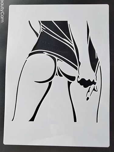 Wiederverwendbare Schablonen, 21 x 29 cm, Beauty Woman Layering-Schablone zum Malen auf Holz, Wand, Stoff, Stein, Schild, DIY-Kunstprojekte, Stil 1 Wiederverwendbare Schablonen, 21 x 29 cm, Beauty Woman Layering-Schablone zum Malen auf Holz, Wand, Stoff, Stein, Schild, DIY-Kunstprojekte, Stil 1 von FOSANGNANTU