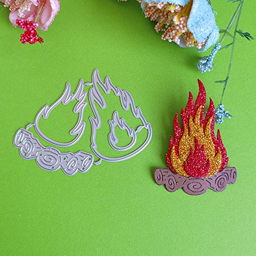 Metall-Stanzformen, 6,2 x 8,4 cm, schöne Lagerfeuer, Flammen, Brennholz, Stanzformen, geprägte Karte, Fotoalbum, Dekoration, handgemachtes Handwerk Metall-Stanzformen, 6,2 x 8,4 cm, schöne Lagerfeuer, Flammen, Brennholz, Stanzformen, geprägte Karte, Fotoalbum, Dekoration, handgemachtes Handwerk von FOSANGPUSHI