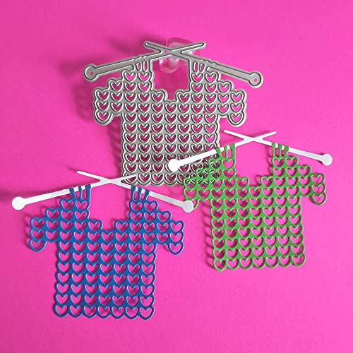 Metall-Stanzformen, 8,4 x 6,8 cm, Metall-Stanzformen zum Stricken von Pullovern, Kartenherstellung, Fotoalbum, Fotorahmen, Dekoration, Schneiden und Basteln Metall-Stanzformen, 8,4 x 6,8 cm, Metall-Stanzformen zum Stricken von Pullovern, Kartenherstellung, Fotoalbum, Fotorahmen, Dekoration, Schneiden und Basteln von FOSANGPUSHI