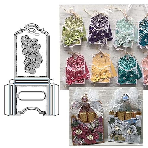 FOSANGPUSHI Stanzschablone, 12,1 x 20,5 cm, Geschenk-Box, Kombinations-Stanzformen, Geschenkbeutel, Stanzform, Fotoalbum, Kartenschablonen zur Dekoration FOSANGPUSHI Stanzschablone, 12,1 x 20,5 cm, Geschenk-Box, Kombinations-Stanzformen, Geschenkbeutel, Stanzform, Fotoalbum, Kartenschablonen zur Dekoration von FOSANGPUSHI