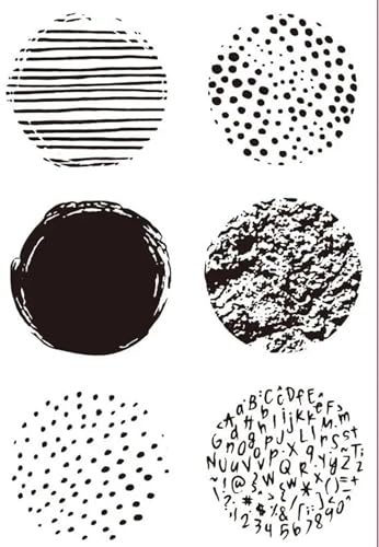 Transparente Stempel für Kartenherstellung, 11 x 16 cm, Kreise, Punkte, Hintergrund, transparent, Silikonstempel für Fotoalbum-Dekoration Transparente Stempel für Kartenherstellung, 11 x 16 cm, Kreise, Punkte, Hintergrund, transparent, Silikonstempel für Fotoalbum-Dekoration von FOSANGPUSHI