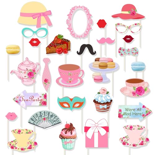 FOSDICK 28 Stück Fotobox Accessoires, Fotobox Zubehör, Foto Requisiten Geburtstag, Foto Accessoires, Schnurrbart Lippen Brille Krawatte Hüte für Mädchen Frau Geburtstag Partys Zubehör FOSDICK 28 Stück Fotobox Accessoires, Fotobox Zubehör, Foto Requisiten Geburtstag, Foto Accessoires, Schnurrbart Lippen Brille Krawatte Hüte für Mädchen Frau Geburtstag Partys Zubehör von FOSDICK