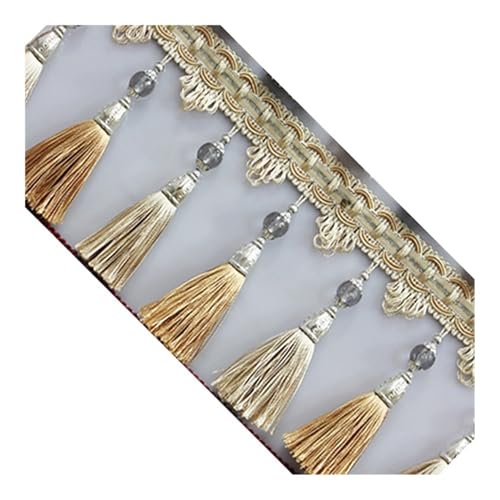 1M Acryl Bead Vorhang Nähen Quasten Polster Band DIY Nähen Zubehör Vorhang Dekor Europäische Neu (7) von FOVAOK